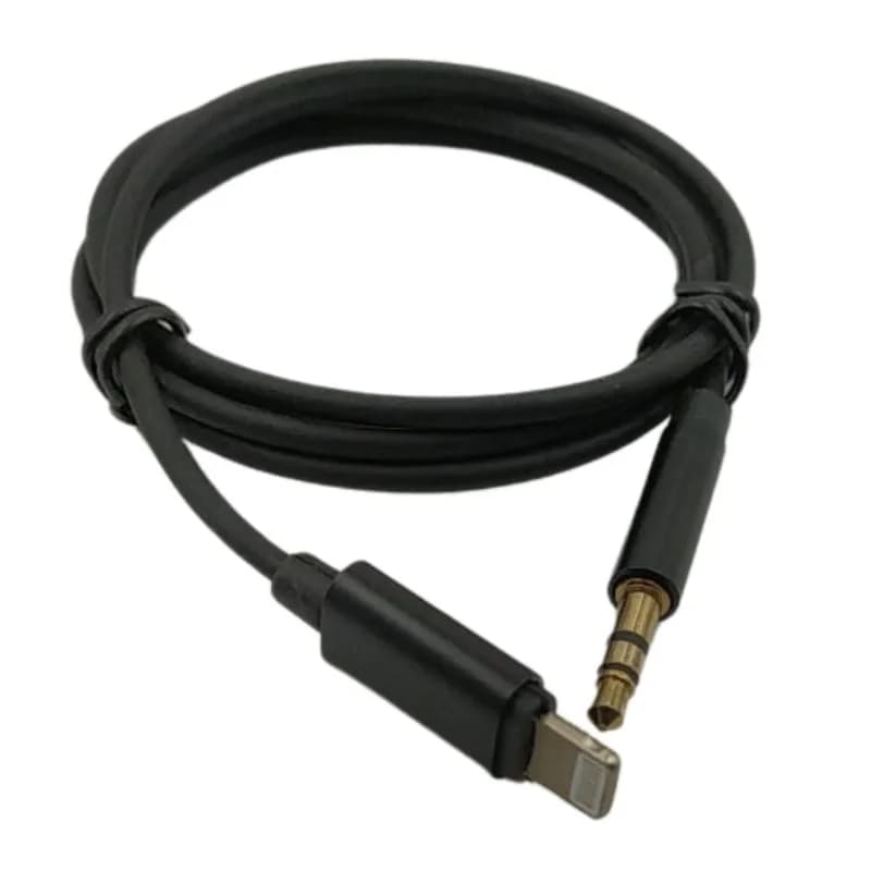 Ergonomik i Phone Lightning 35 mm Jack Ses Dönüştürücü Kablosu