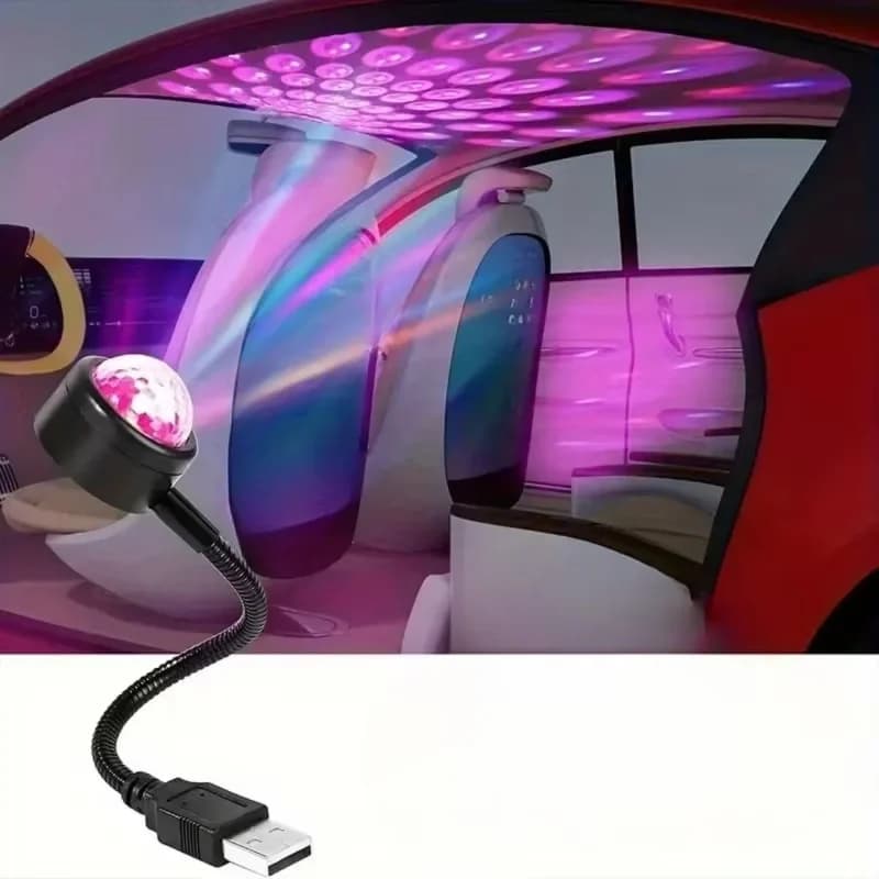 Çok Amaçlı Duyarlı LED Atmosfer Işığı USB Bağlantılı 8 Mod