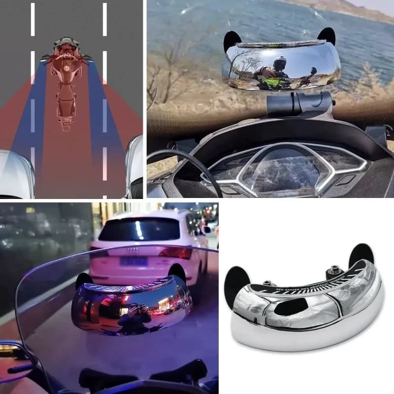 Dayanıklı Motosiklet İçin Suya Dayanıklı Geniş Açı