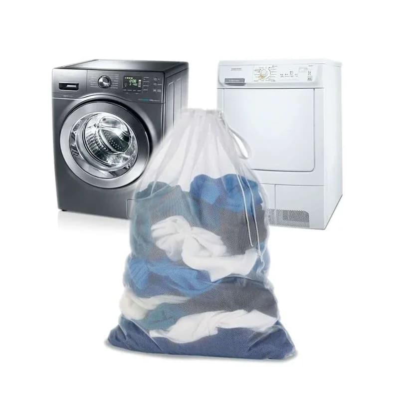 Ergonomik Büyük Boy Çamaşır Yıkama Filesi 40 x 60 cm Kirli Eşyalar İçin