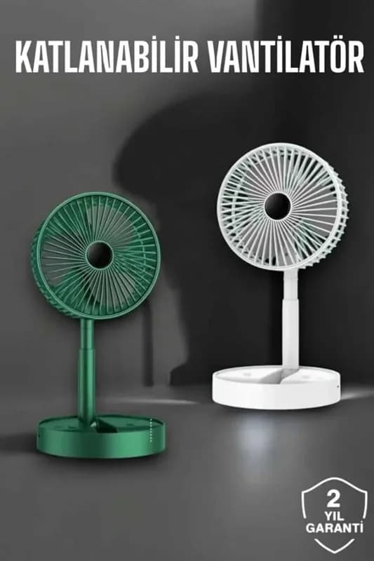 Katlanabilir Mini Fan Telefon Tutucu 3 Hızlı