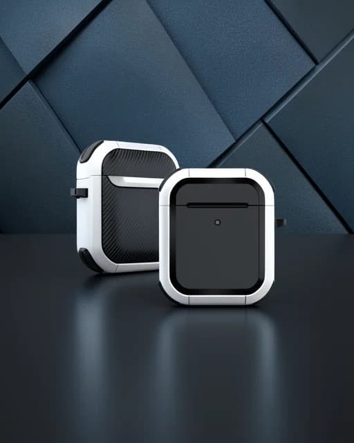 Apple Airpods 2 (2.nesil) Tank Kılıf - Beyaz