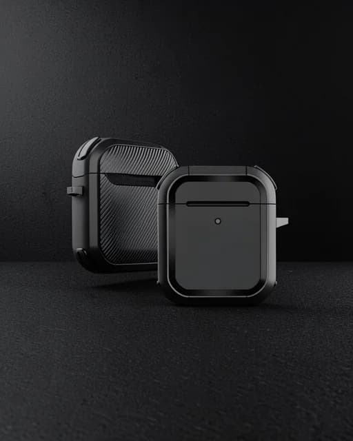 Apple Airpods 2 (2.nesil) Tank Kılıf - Siyah