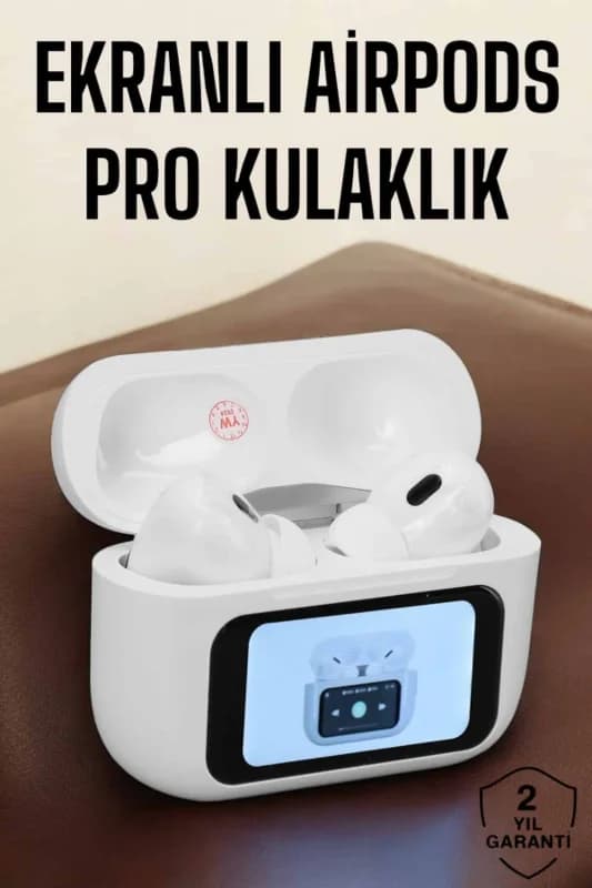 Kablosuz Yeni Nesil Bluetooth Bağlantılı Dokunmatik Ekranlı Kulak İçi Pro