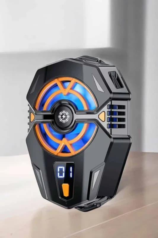 Pervaneli Telefon Soğutucu Fan - Şarj Edilebilir, Taşınabilir