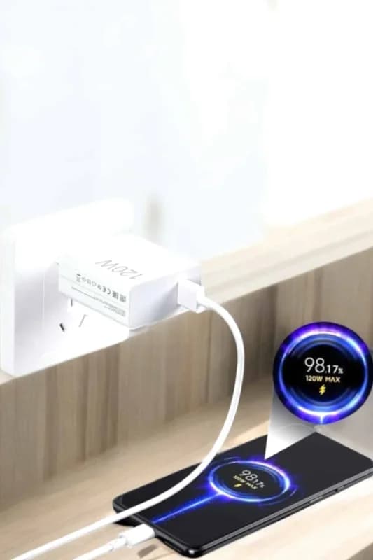 Type-c Uyumlu 120w Turbo Şarj Aleti Hızlı Şarj Cihazı