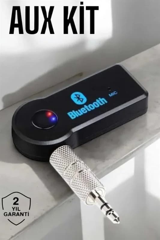 Kablosuz Bluetooth Araç Kiti Aux Uyumlu Tüm Araçlar İçin