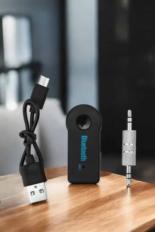 Bluetooth Aux Araç Kiti 8 Saat Çalışma Süresi İle