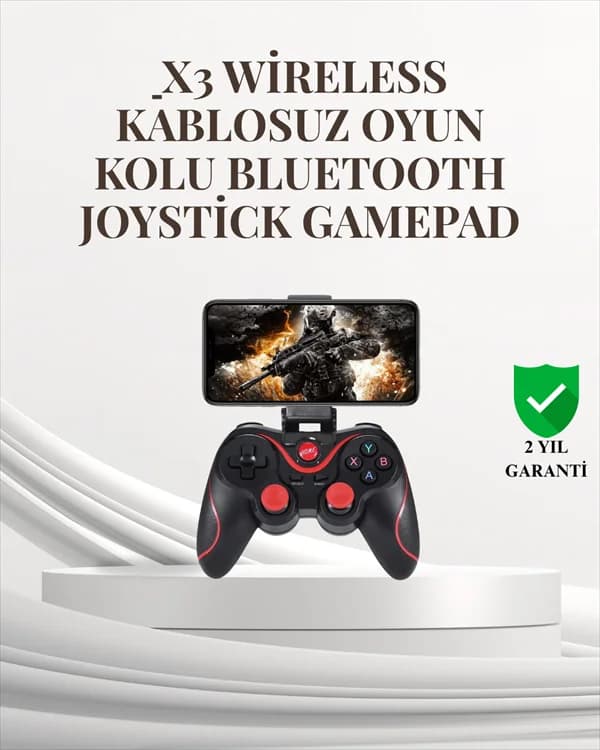 Titreşimli Gamepad – Mobil ve Konsol Uyumluluğu