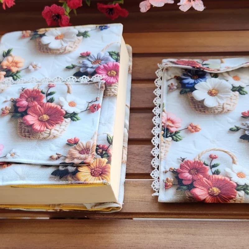 Nostaljik Bahçe | Kitap kılıfı + Kalemlik