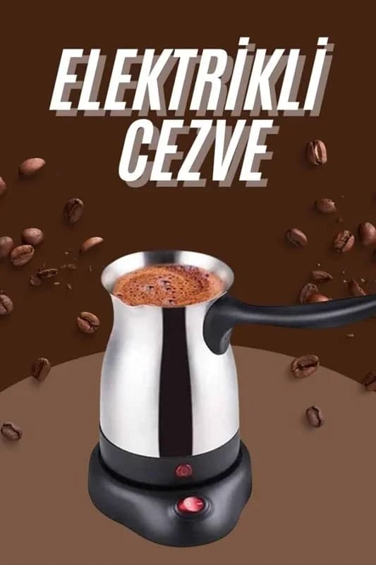 Pratik Paslanmaz Çelik Kahve Makinesi 300 Ml Kapasite