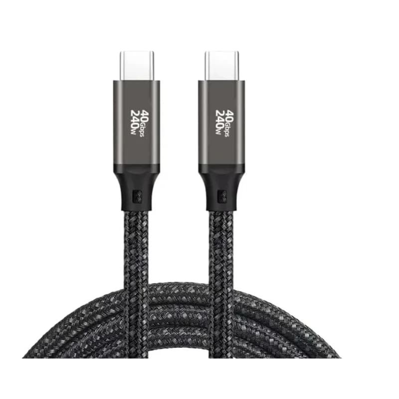 Hızlı Şarj Usb4 Kablo 1 Metre 240w 40gbps Veri Aktarımı