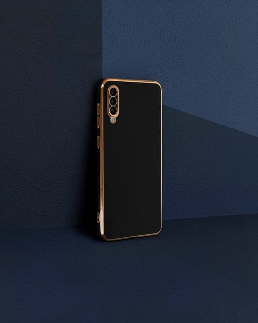 Samsung Galaxy A50 Kılıf Volet Silikon - Siyah