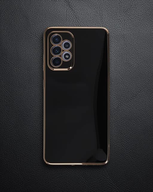 Samsung Galaxy A32 Kılıf Volet Silikon - Siyah