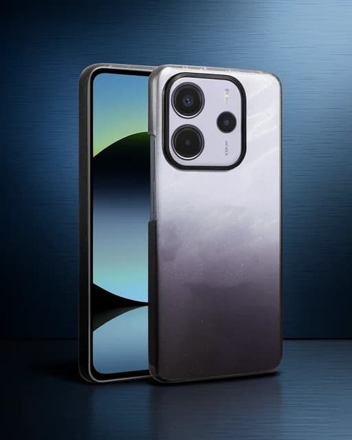 Xiaomi Redmi Note 14 4g Glossy Kapak - Siyah