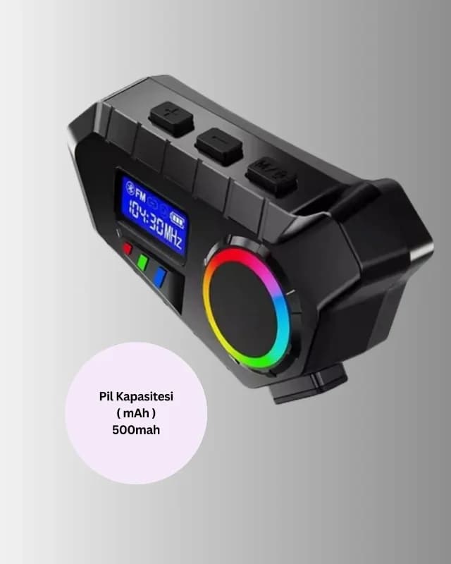 Kablosuz Bluetooth Hoparlör Ip65 Su Geçirmez 40 Saat Pil Ömrü