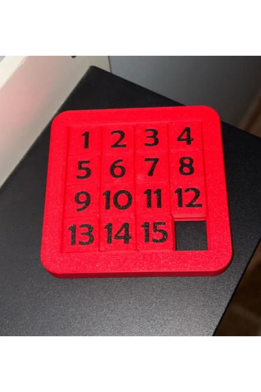 Sayılar puzzle 4x4 zeka oyunu geliştiren oyuncak yetişkin puzzle çocuk