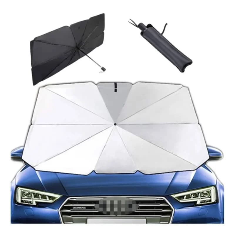 Pratik Şemsiye Güneşlik 145x79 Cm Sedan Suv Uyumlu