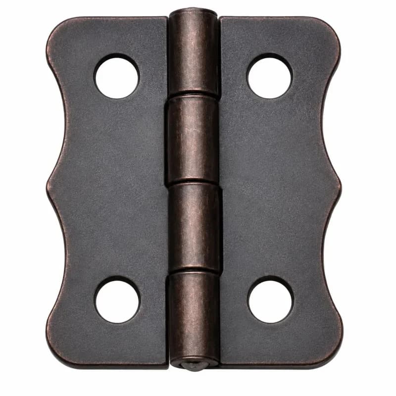 Dekoratif Antik Bakır Papatya Menteşe 100 Adet 40x30 Mm