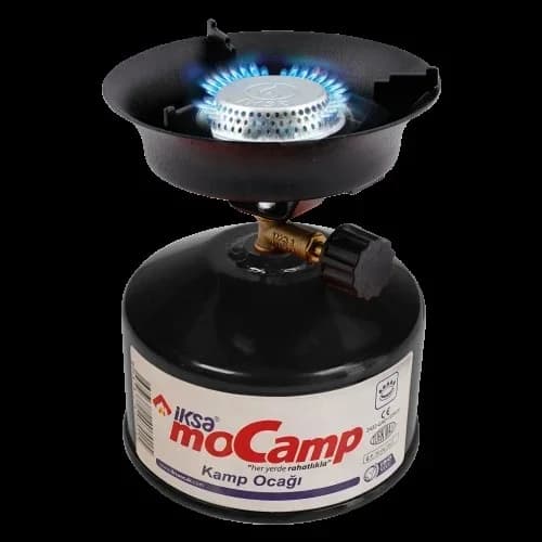 Pratik Portatif Kamp Ocağı 4 Parça Metal Malzeme