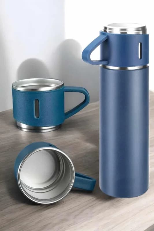 Şık Taşınabilir Termos Seti 500 Ml Günlük Kullanım İçin