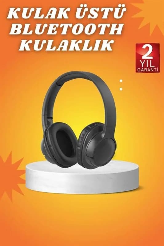 Şık Kablosuz Kulaklık 5.0 Bluetooth Mikrofonlu Anc Özellikli