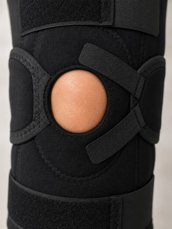 Destekli Dizlik Açık Patella 1 Adet (yan Model)