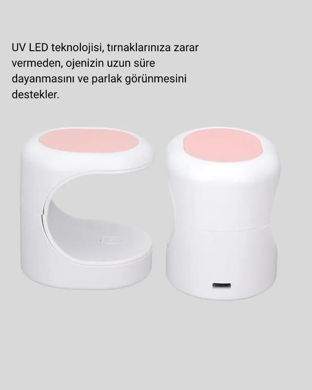 Kompakt Mini Oje Kurutma Makinesi 16w Uv Led Hızlı Kurutucu