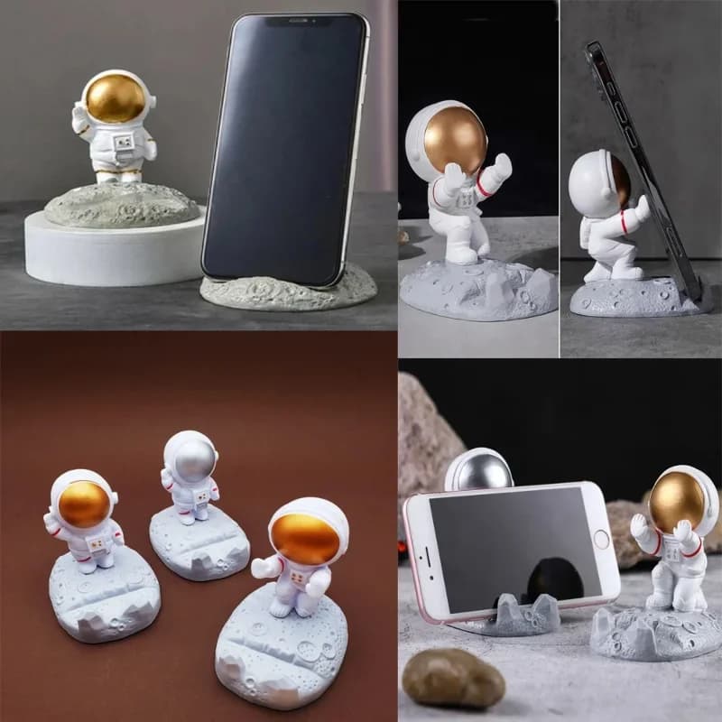 Eller Serbest Astronot Telefon Tutucu 10x10x8 Cm