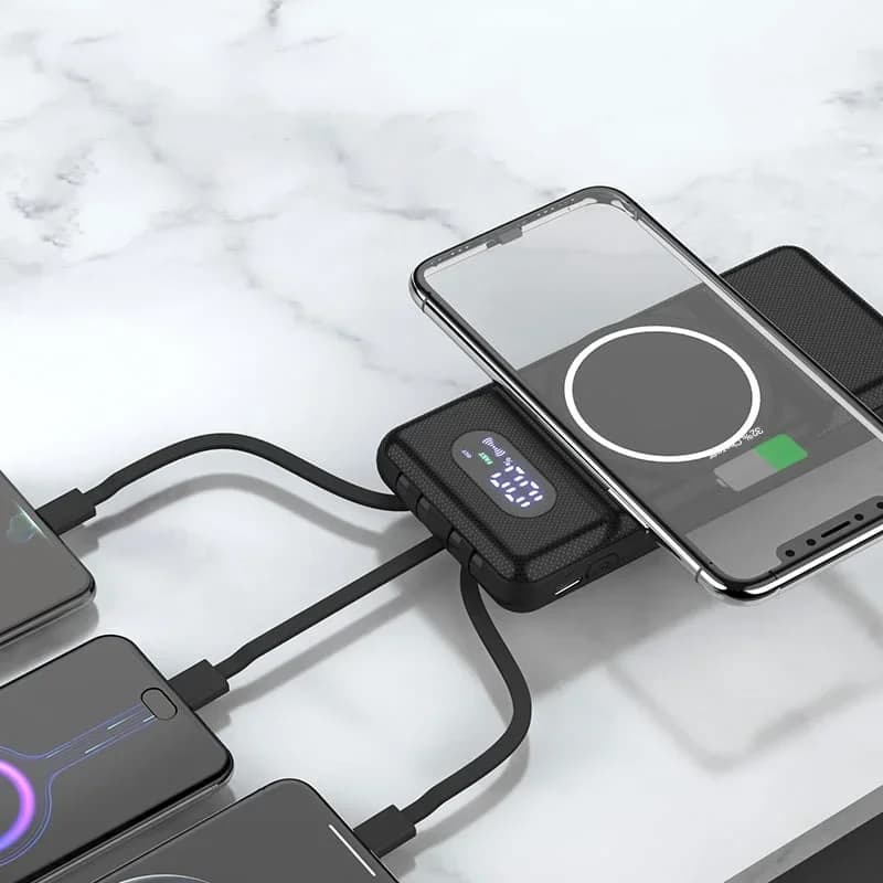 Taşınabilir Hızlı Şarj Aleti 10.000 Mah Wireless Powerbank
