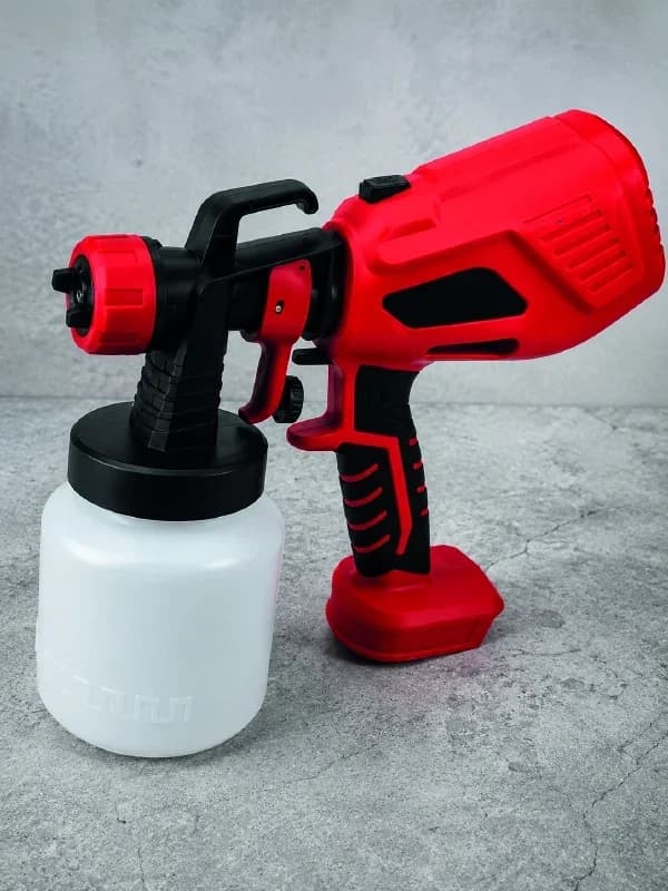 Şarjlı Boya Tabancası 21v 800 Ml Kapasiteli Profesyonel Kullanım