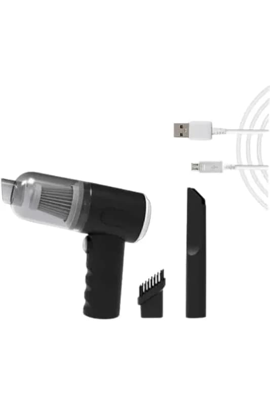 Kompakt Mini Araç Süpürgesi 120w Vakum Gücü İle