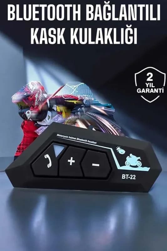 Su Geçirmez Bluetooth Motosiklet Kulaklık 5.0 Intercom
