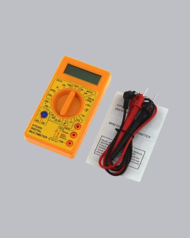 Yeni Nesil Lcd Ekranlı Dijital Multimetre Ac Dc Ölçüm Aleti
