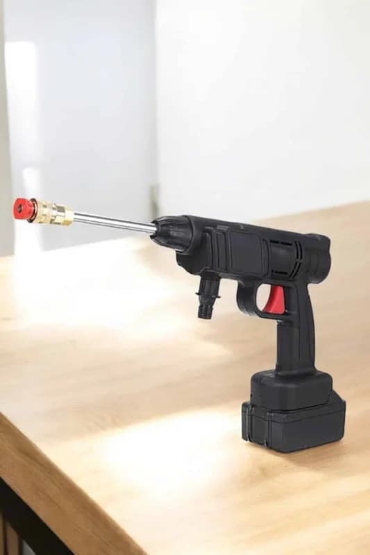 Beyaz Su Basınçlı Yıkama Tabancası 15.000mah Bataryalı 1 Adet