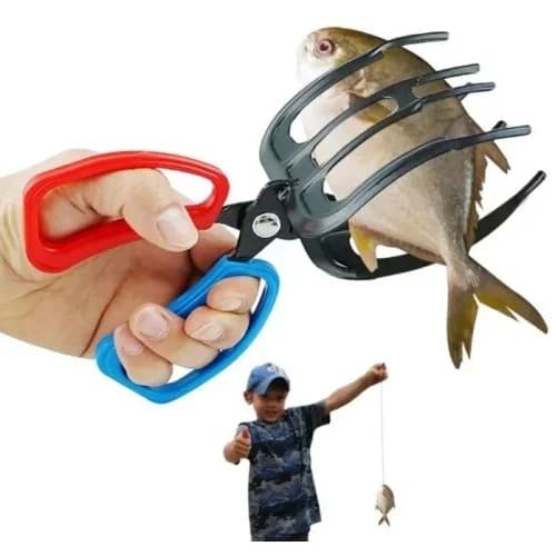 Ergonomik 3 Pençeli Balık Sabitleyici Maşa 11 Cm