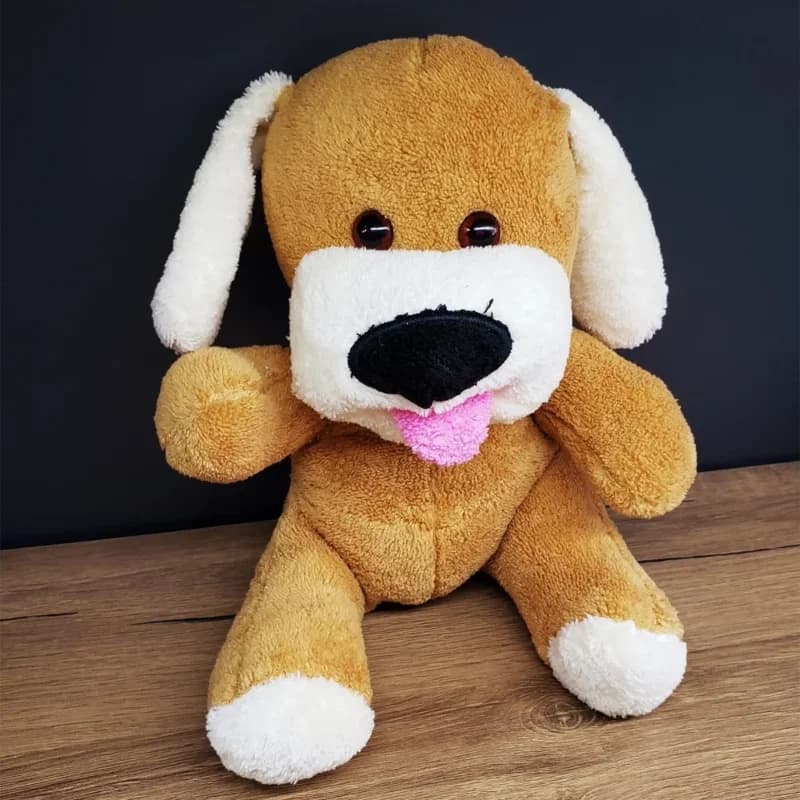 Peluş Köpek Oyuncak 25 Cm Çocuklar İçin (sevimli Model)