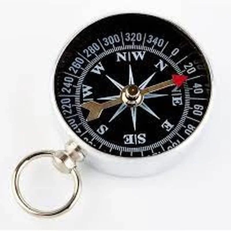 Zarif Metal Pusula 5x5 Cm Kamp Ve Dağcılık İçin
