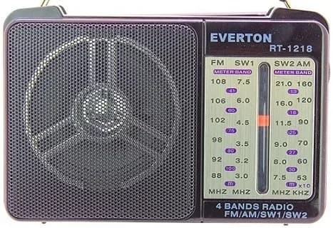 Modern Tasarımlı Taşınabilir Fm Am Radyo 1 Adet