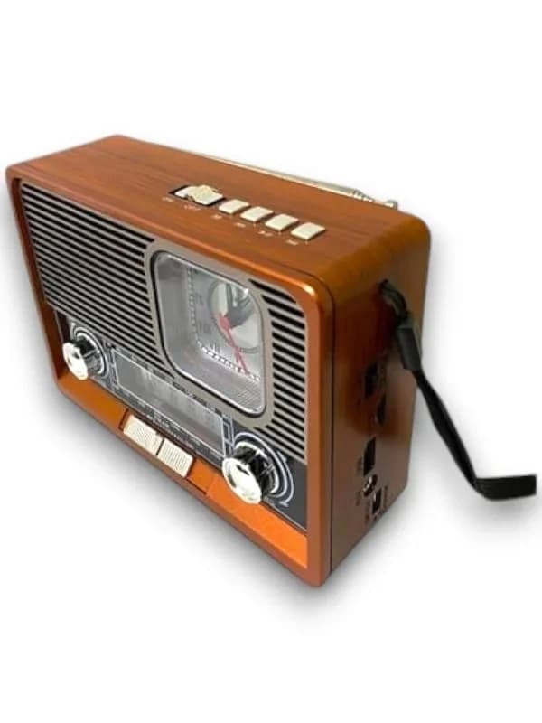 Tasarımlı Bluetooth Radyo 18 Cm Usb Girişli