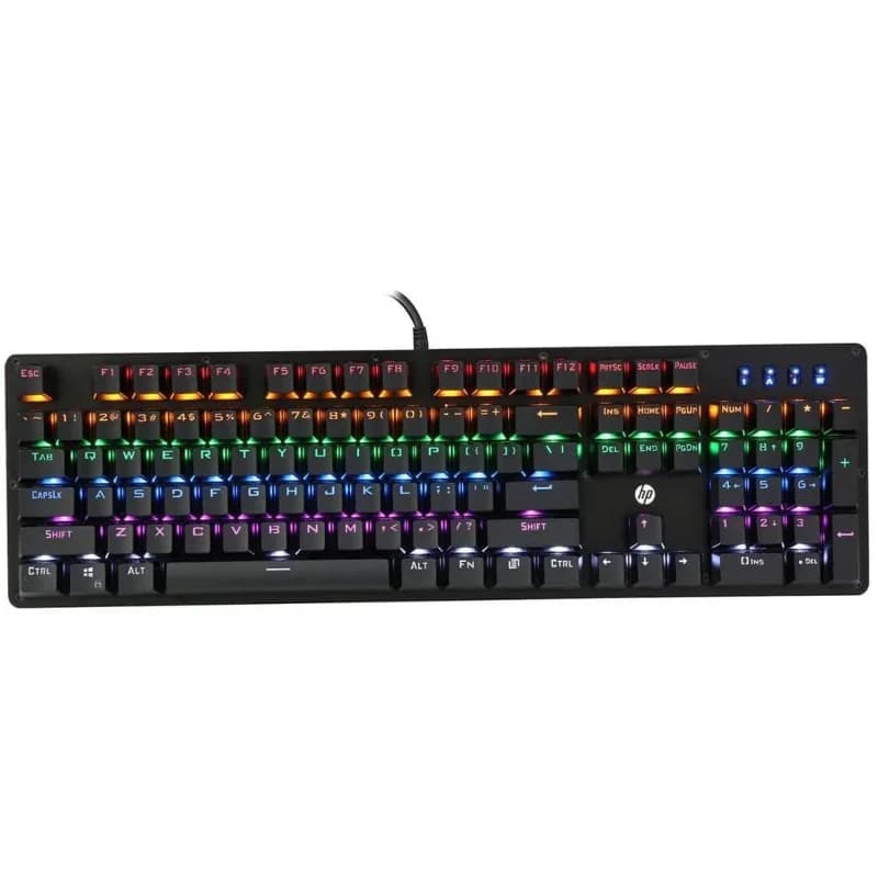 Ergonomik Rgb Mekanik Klavye 1 Adet