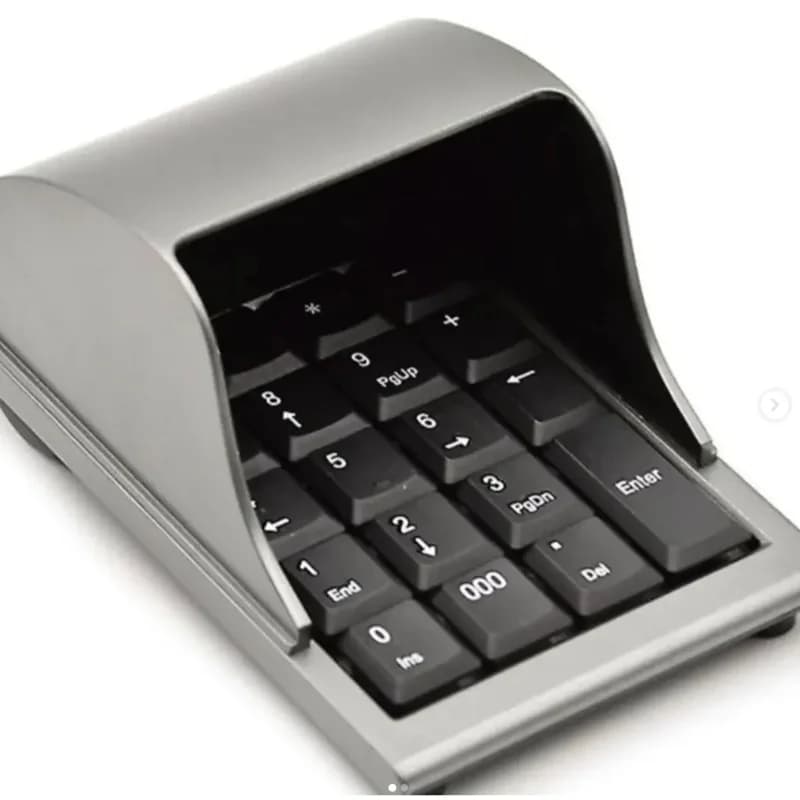 Ergonomik Kablolu Numlock Klavye 2.4ghz Windows Mac Uyumlu