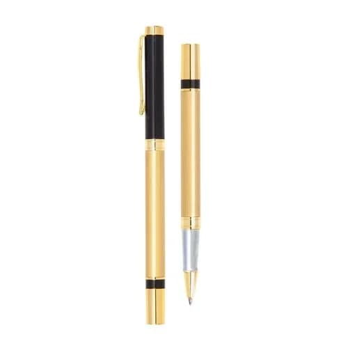 Şık Tasarımlı Siyah Roller Kalem 13.5 Cm Hediye Seçeneği