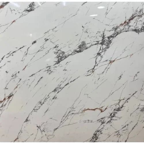 Yapışkanlı Beyaz Mermer Desenli Folyo 5 Metre