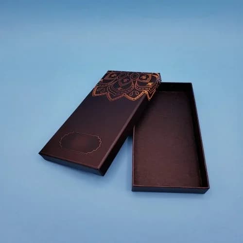 Şık Mandala Tasarımlı Kalem Kutusu 17 Cm X 7.5 Cm X 2.3 Cm