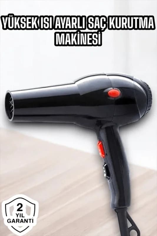 Güçlü Tasarımlı 2200 Watt Saç Kurutma Makinesi Profesyonel Kullanım