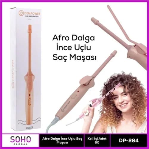 Pratik Afro Dalga İnce Uçlu Saç Maşası 1 Adet