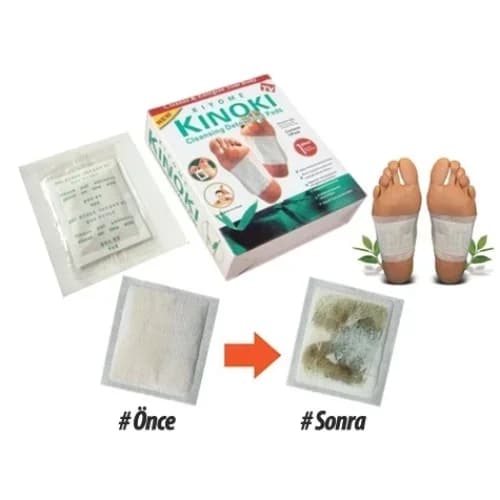 Bitkisel Detox Bandı 10 Adet Toksin Arındırıcı