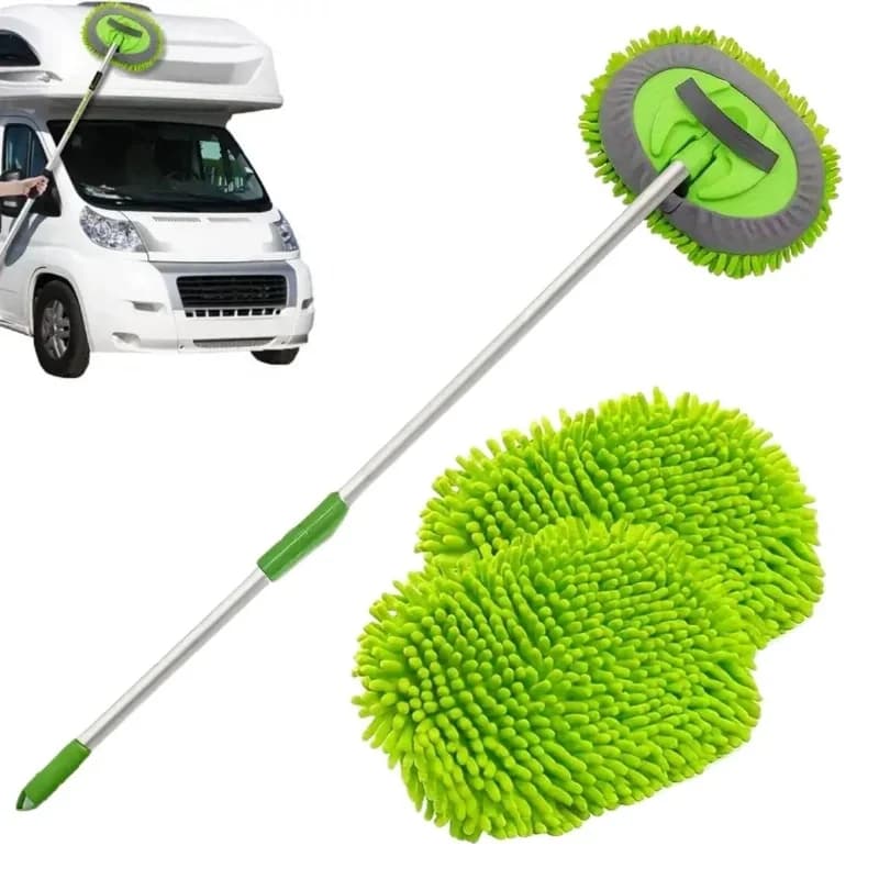 Mikrofiber Bezli Oto Yıkama Mop Seti 1 Adet