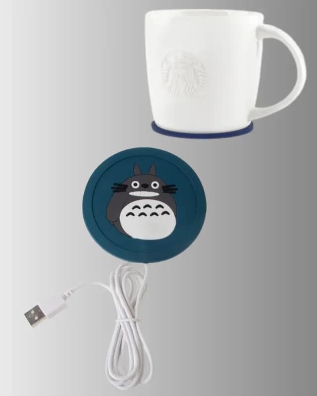 Silikon Usb Isıtıcı Bardak Matı 45-60°c Sıcaklık Koruma